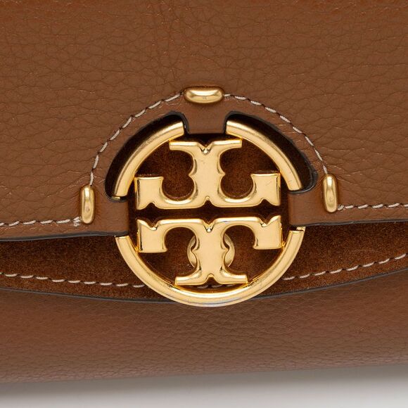 Tory Burch Leather Miller Flap Crossbody - Picture 7 of 15